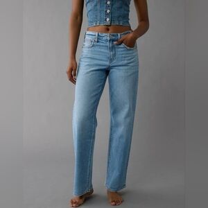 Classic Blue Women's Straight Leg Jeans